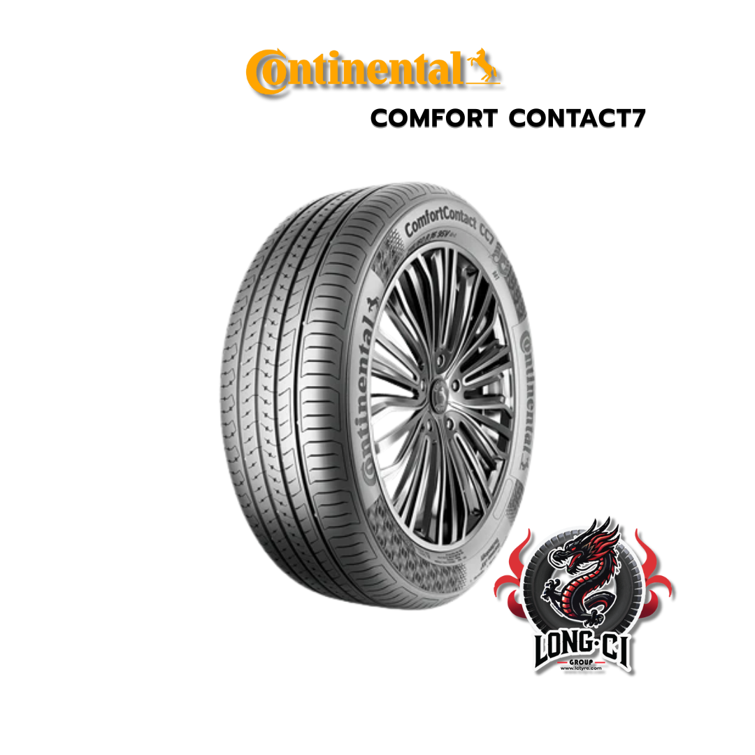 ยาง 195/65R15 CONTINENTAL รุ่น COMFORT CONTACT7 ราคาต่อเส้น ปี 2026